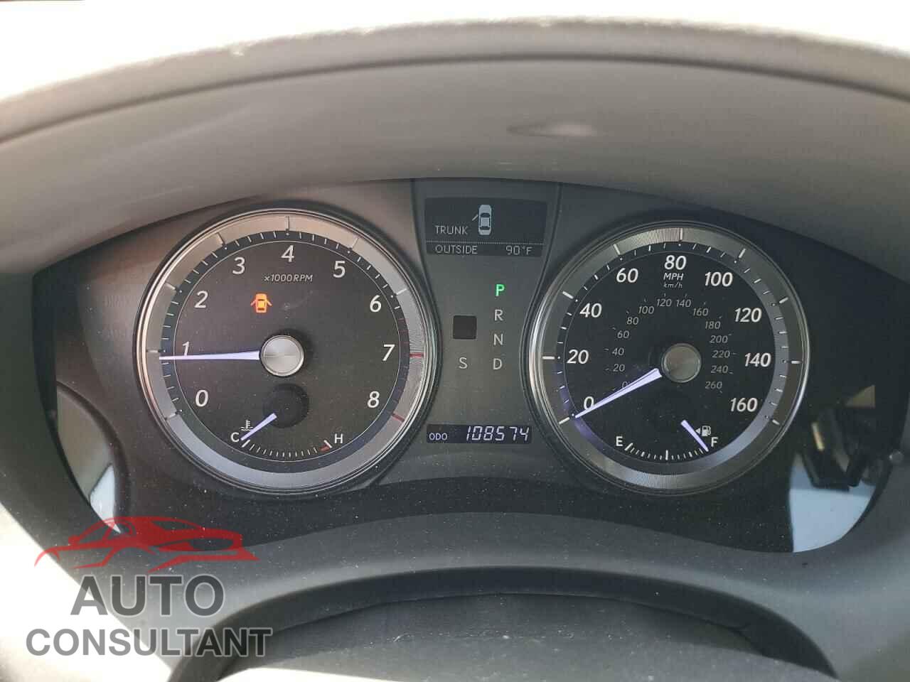 LEXUS ES350 2012 - JTHBK1EG4C2497544