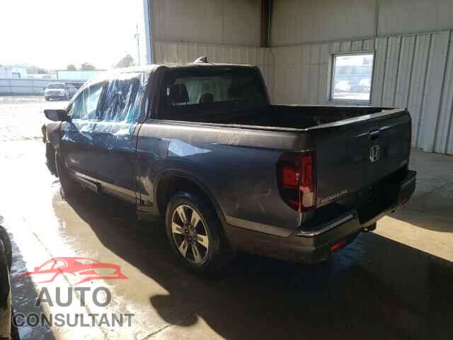 HONDA RIDGELINE 2017 - 5FPYK3F52HB027061