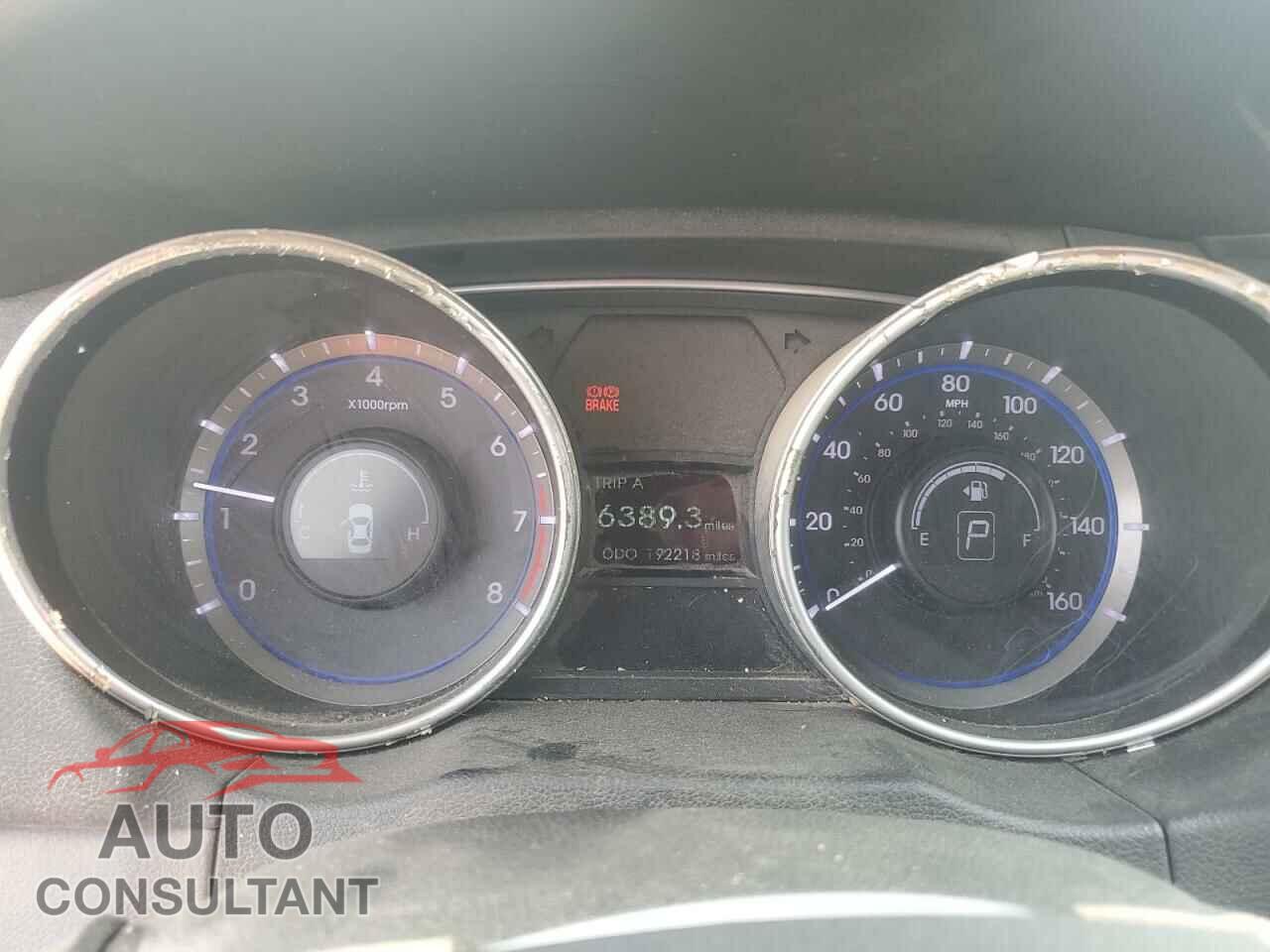 HYUNDAI SONATA 2011 - 5NPEC4AC9BH190187