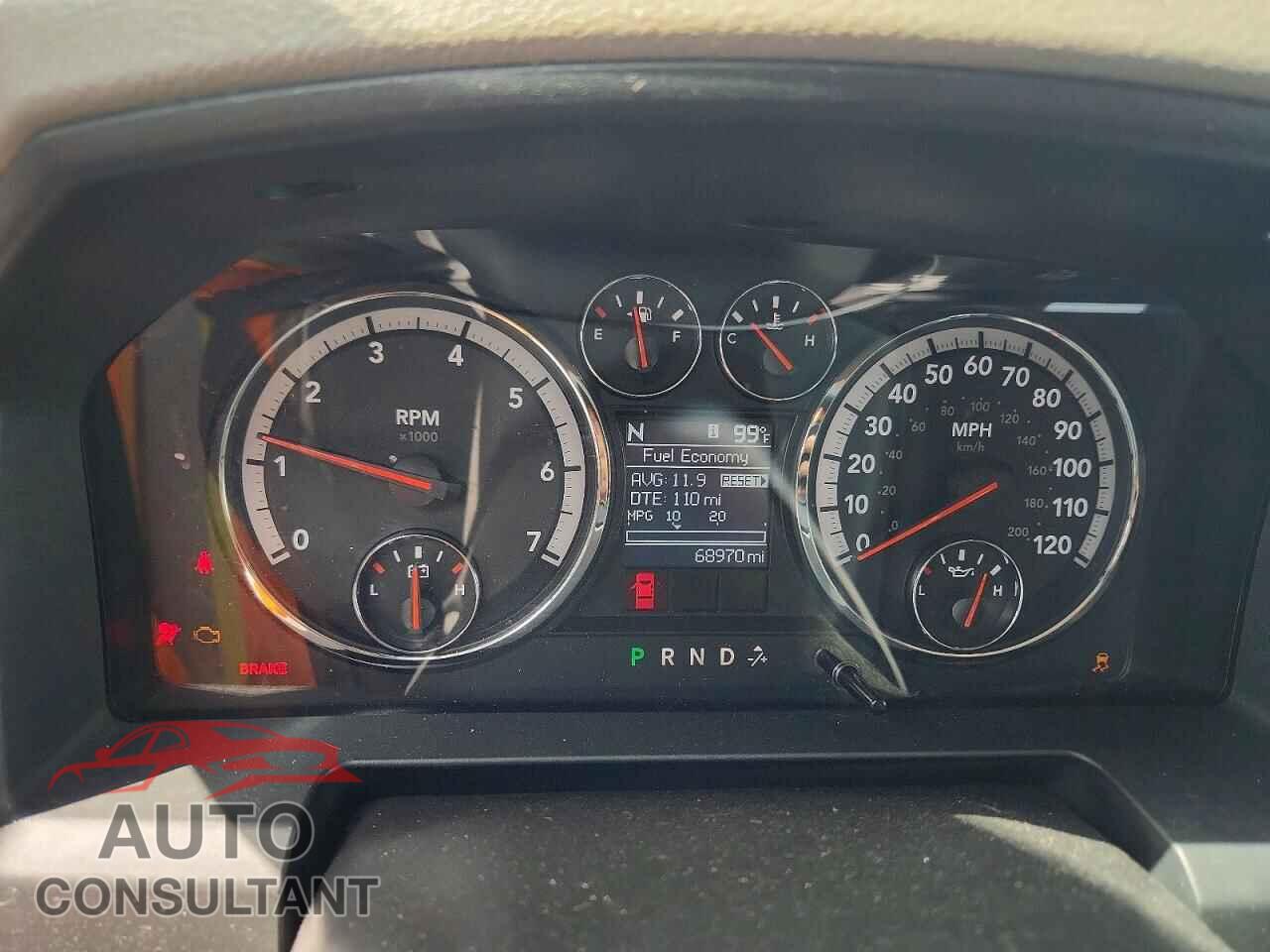 DODGE RAM 1500 2012 - 1C6RD7GT7CS303975