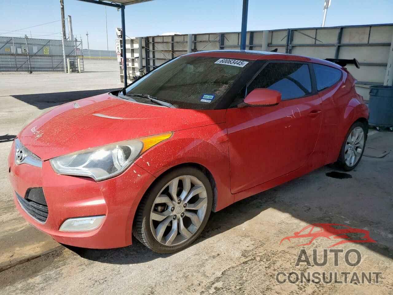 HYUNDAI VELOSTER 2013 - KMHTC6AD8DU146052