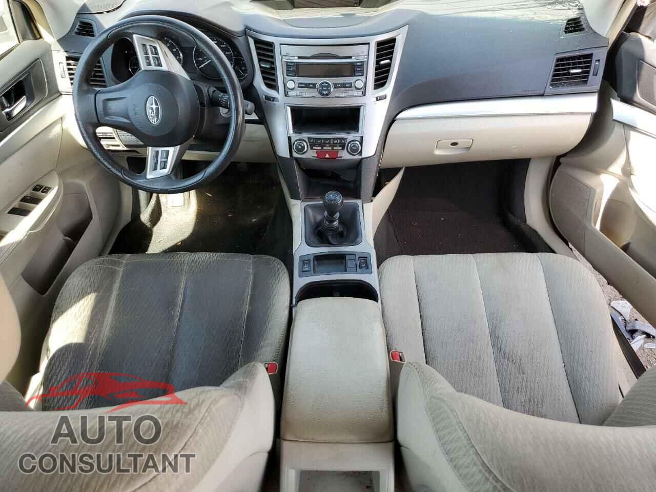 SUBARU OUTBACK 2012 - 4S4BRCAC9C1291746