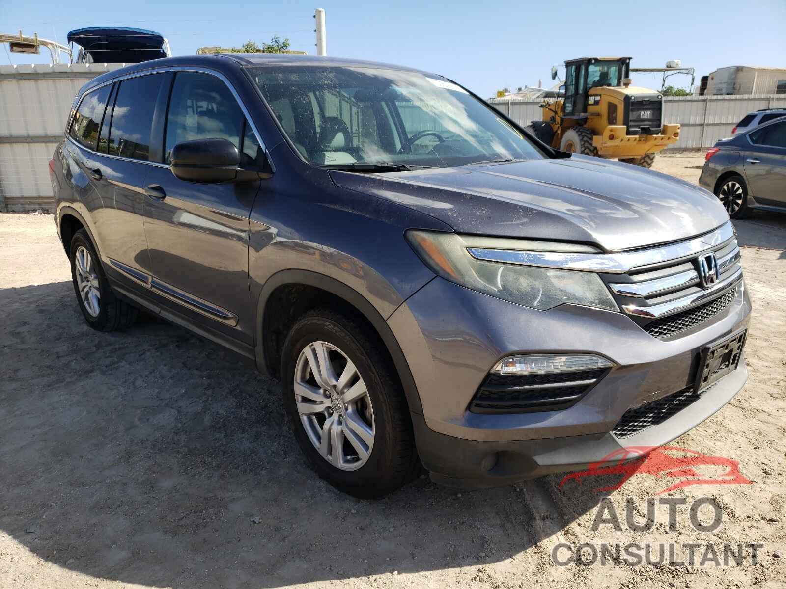 HONDA PILOT 2016 - 5FNYF5H12GB019351