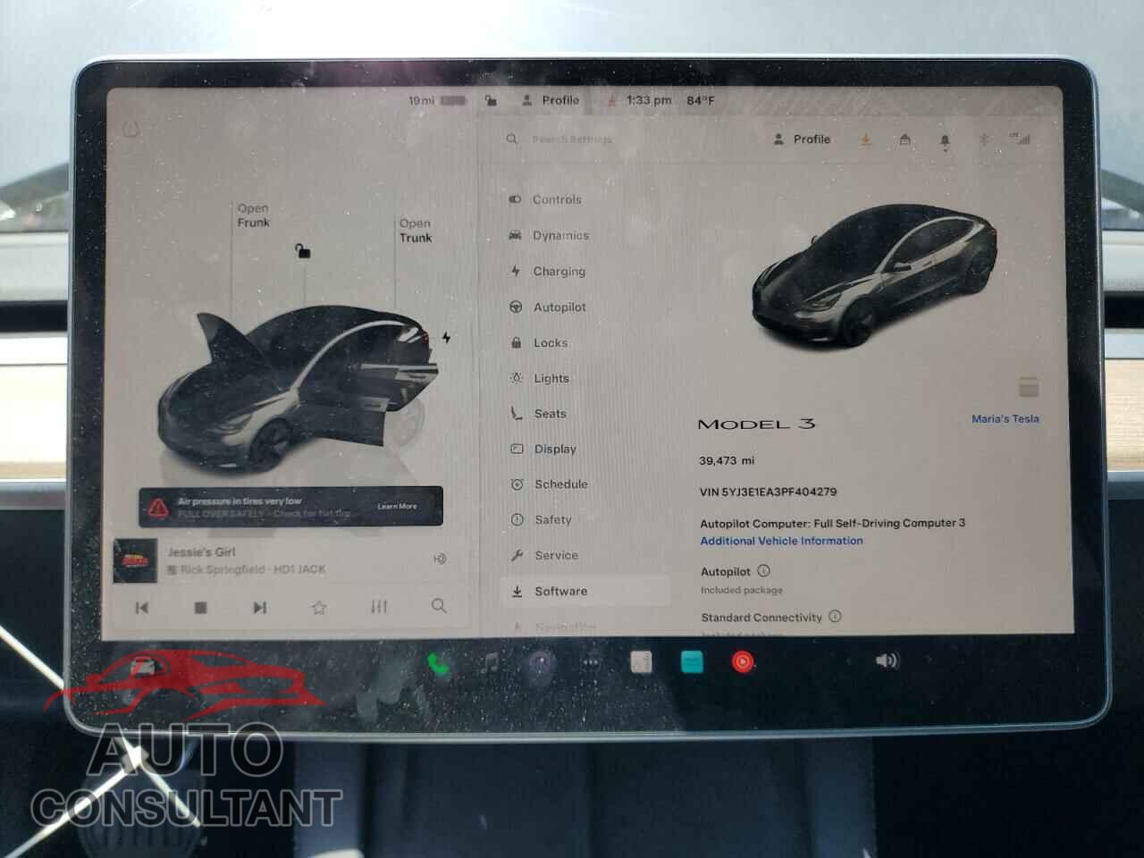 TESLA MODEL 3 2023 - 5YJ3E1EA3PF404279