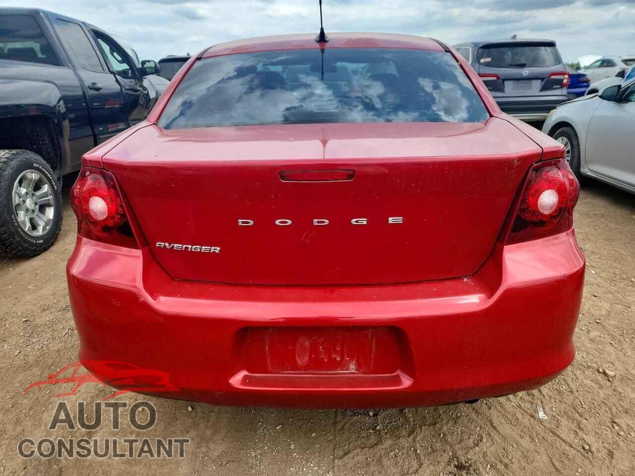DODGE AVENGER 2013 - 1C3CDZAB9DN534214