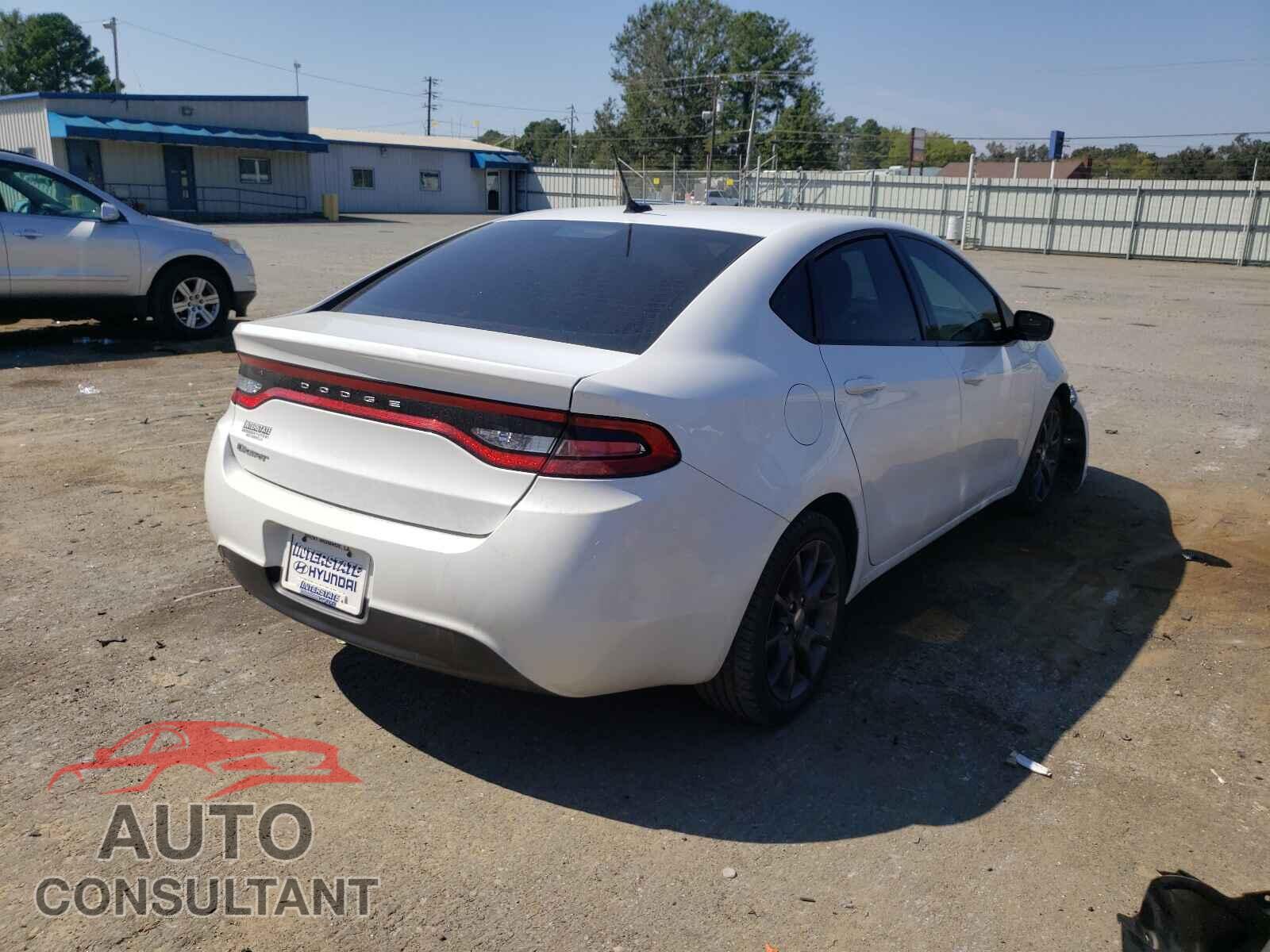 DODGE DART 2016 - 1C3CDFAAXGD584782