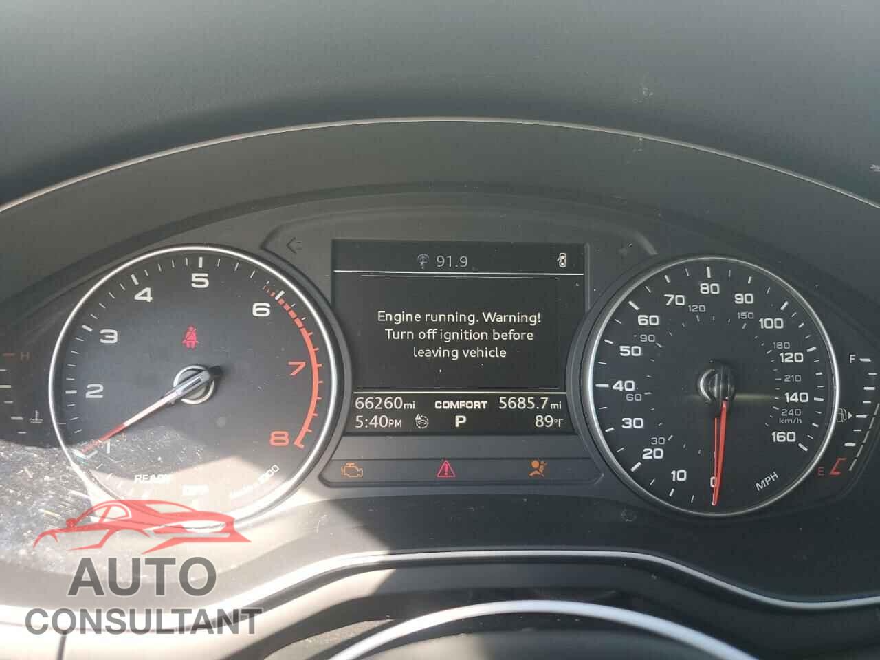AUDI A4 2017 - WAUGMAF45HA159215
