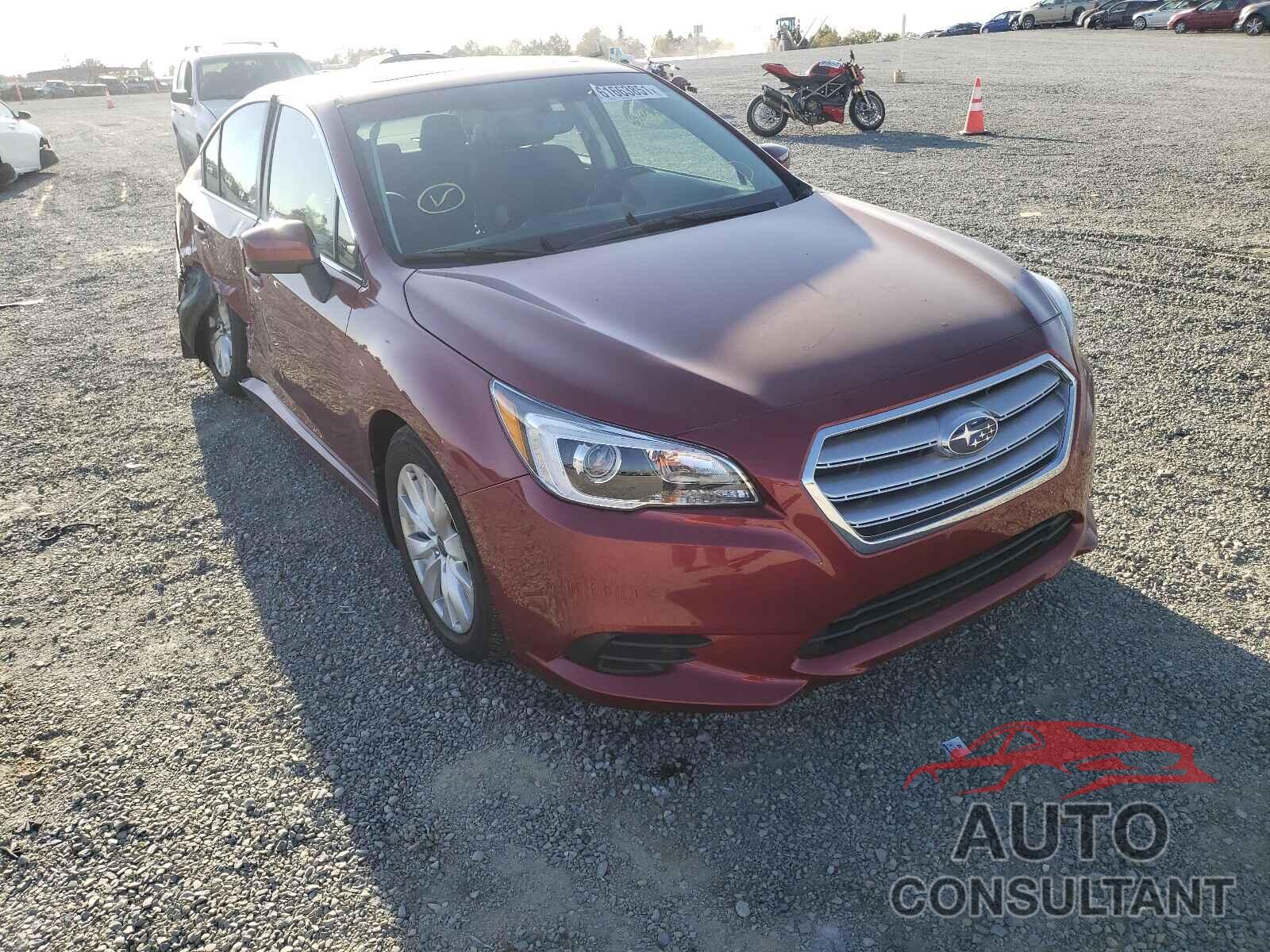 SUBARU LEGACY 2016 - 4S3BNAD66G3025315