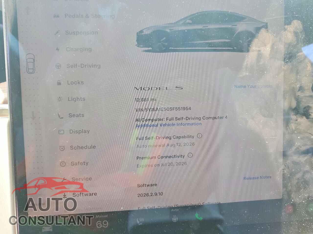 TESLA MODEL S 2025 - 5YJSA1E50SF551954