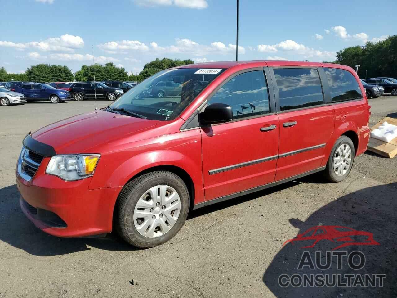 DODGE CARAVAN 2016 - 2C4RDGBG3GR243820