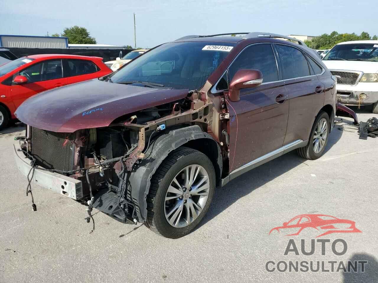 LEXUS RX350 2014 - 2T2ZK1BAXEC135394