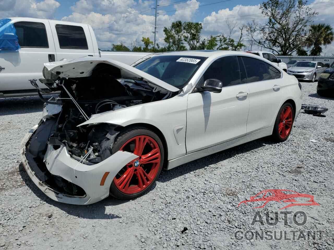 BMW 4 SERIES 2017 - WBA4F7C59HG786252