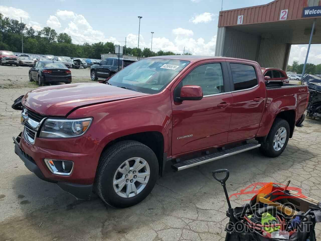 CHEVROLET COLORADO 2019 - 1GCGTCEN7K1136313