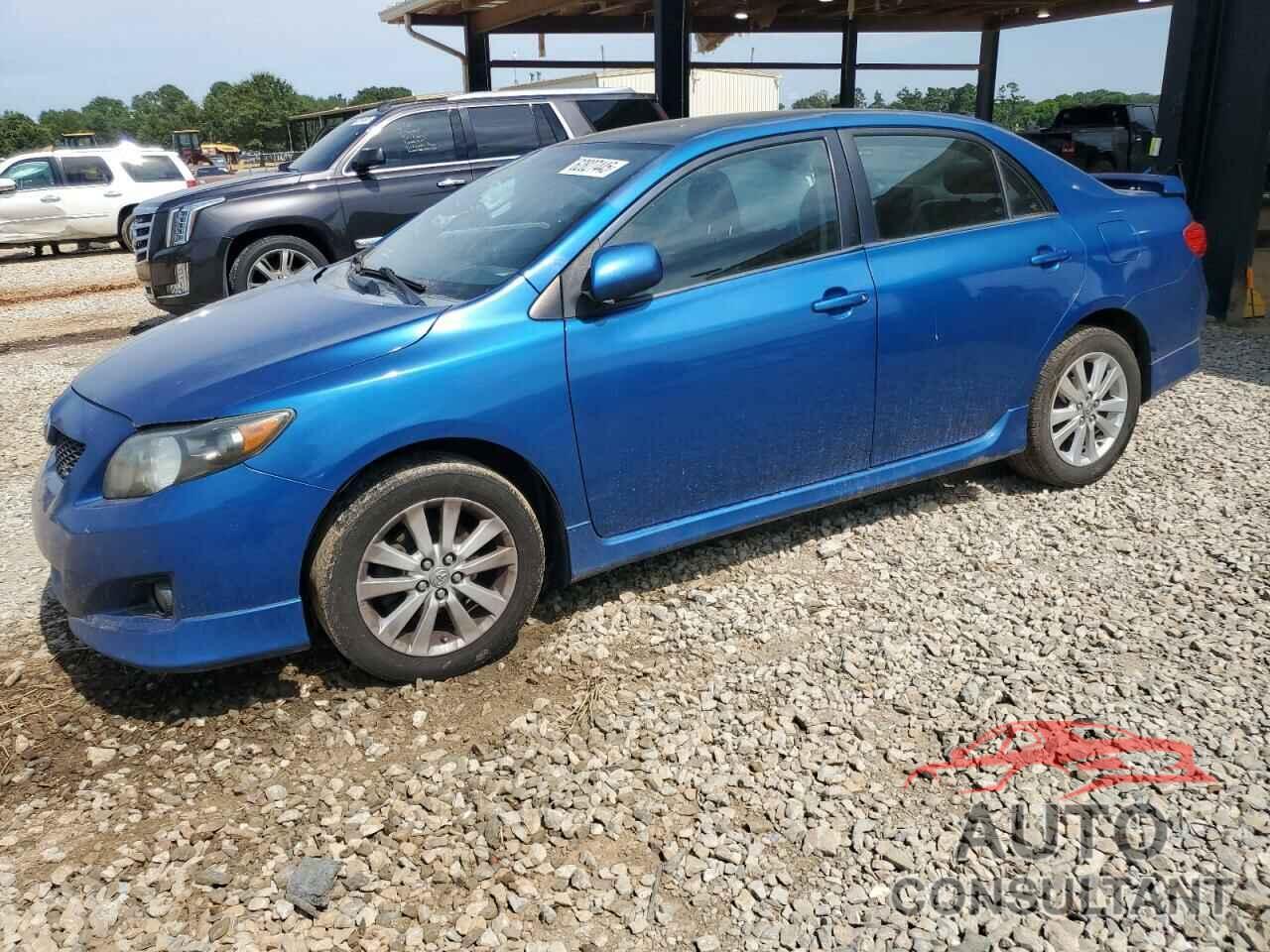 TOYOTA COROLLA 2010 - 1NXBU4EE0AZ168218