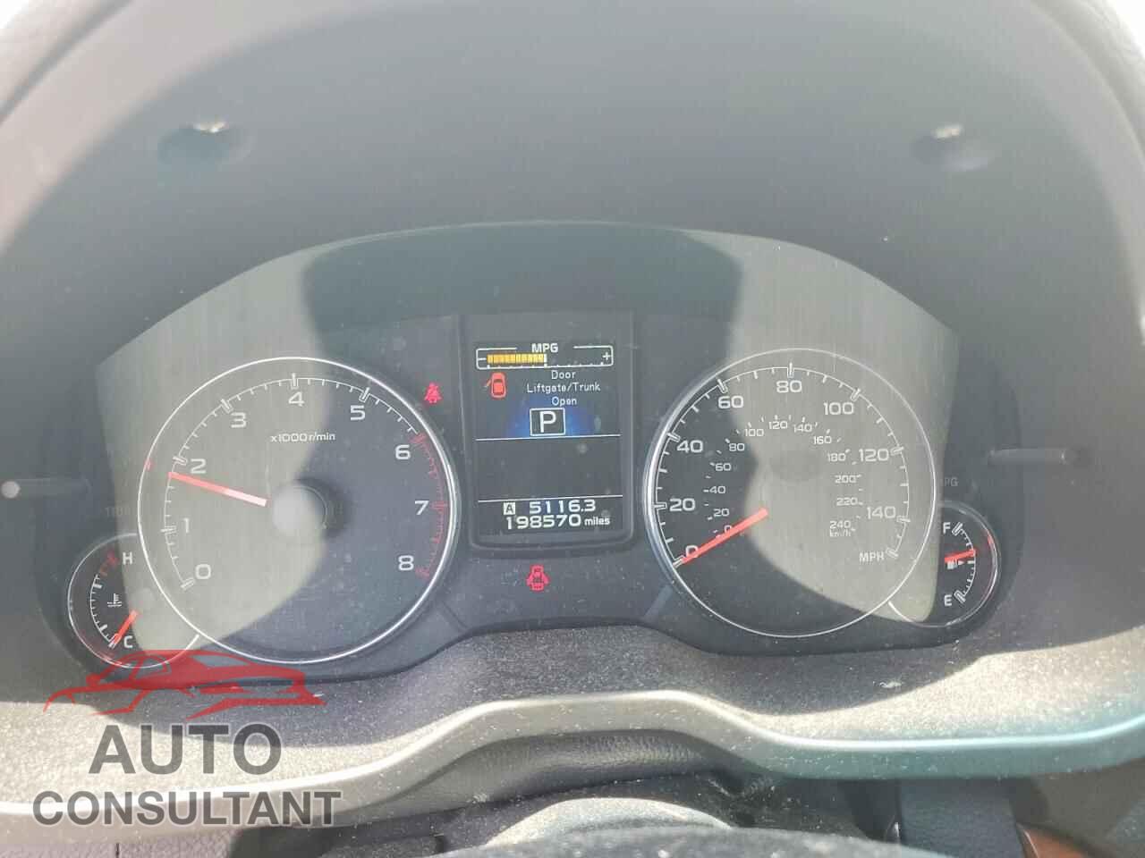 SUBARU OUTBACK 2014 - 4S4BRCMC1E3326010
