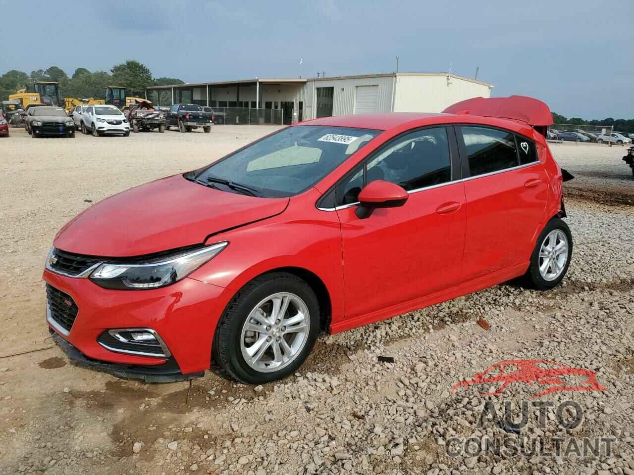 CHEVROLET CRUZE 2018 - 3G1BE6SM3JS654426