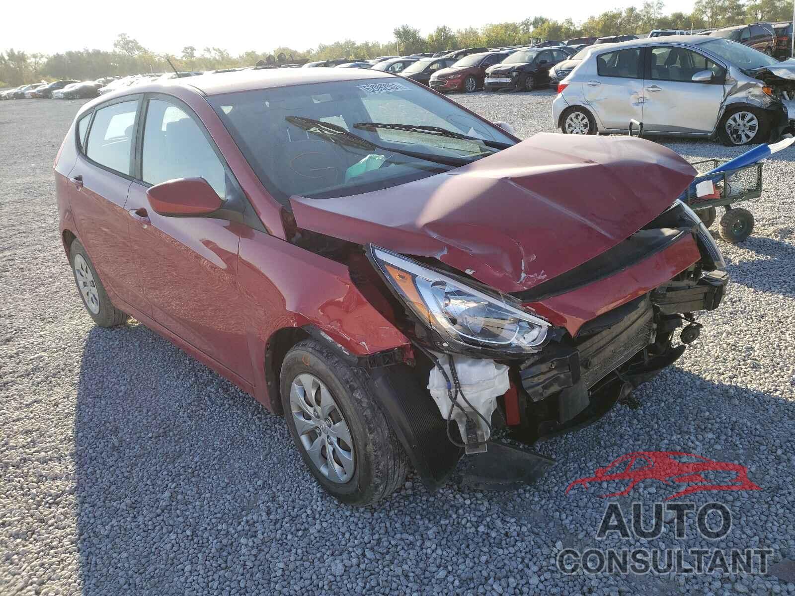 HYUNDAI ACCENT 2016 - KMHCT5AE8GU274931