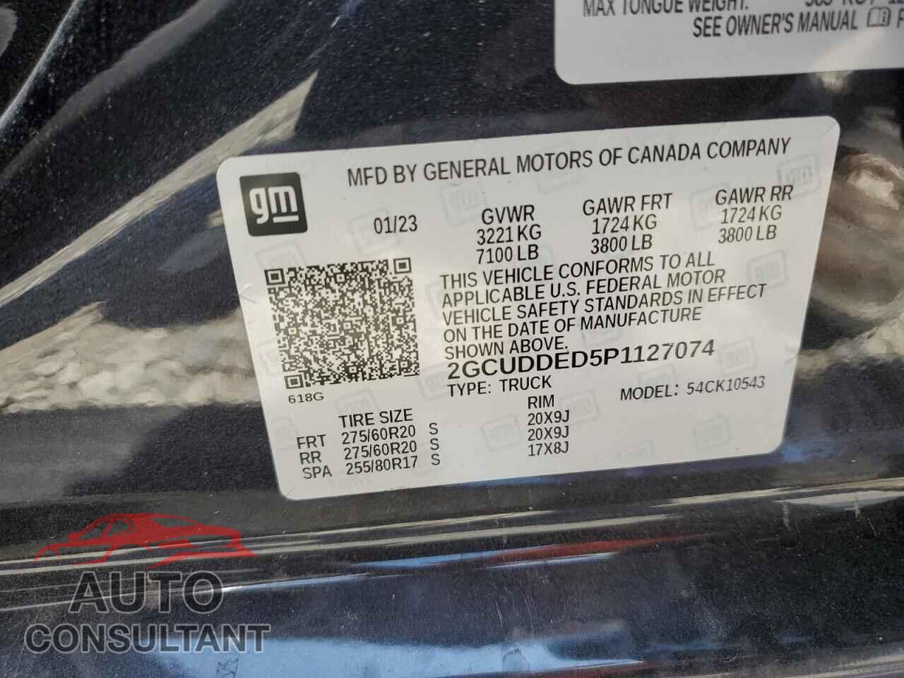 CHEVROLET ALL Models 2023 - 2GCUDDED5P1127074