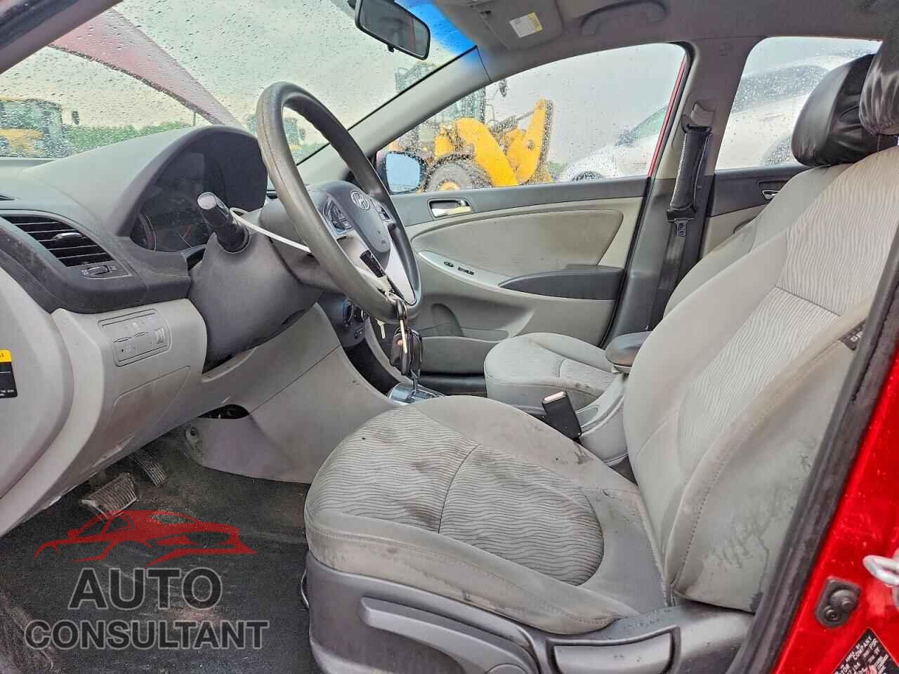 HYUNDAI ACCENT 2013 - KMHCU4AE0DU275543