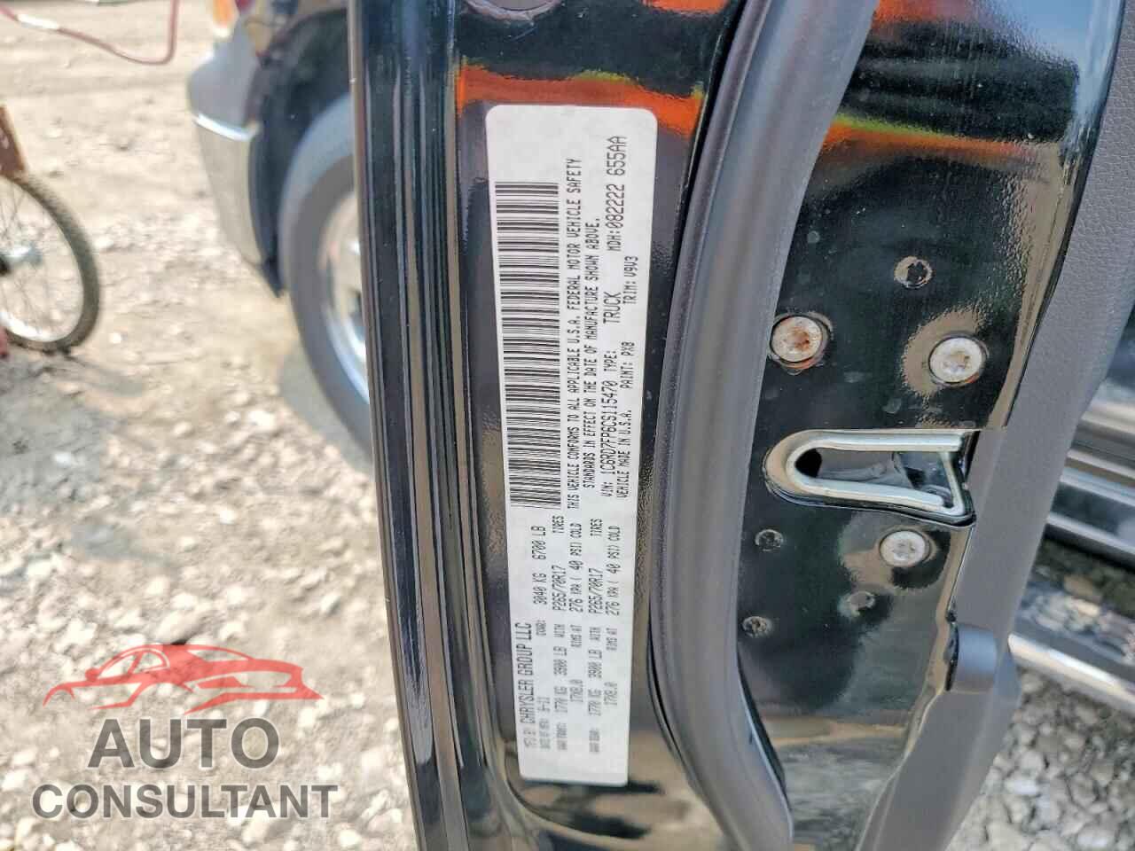 DODGE RAM 1500 2012 - 1C6RD7FP6CS115470
