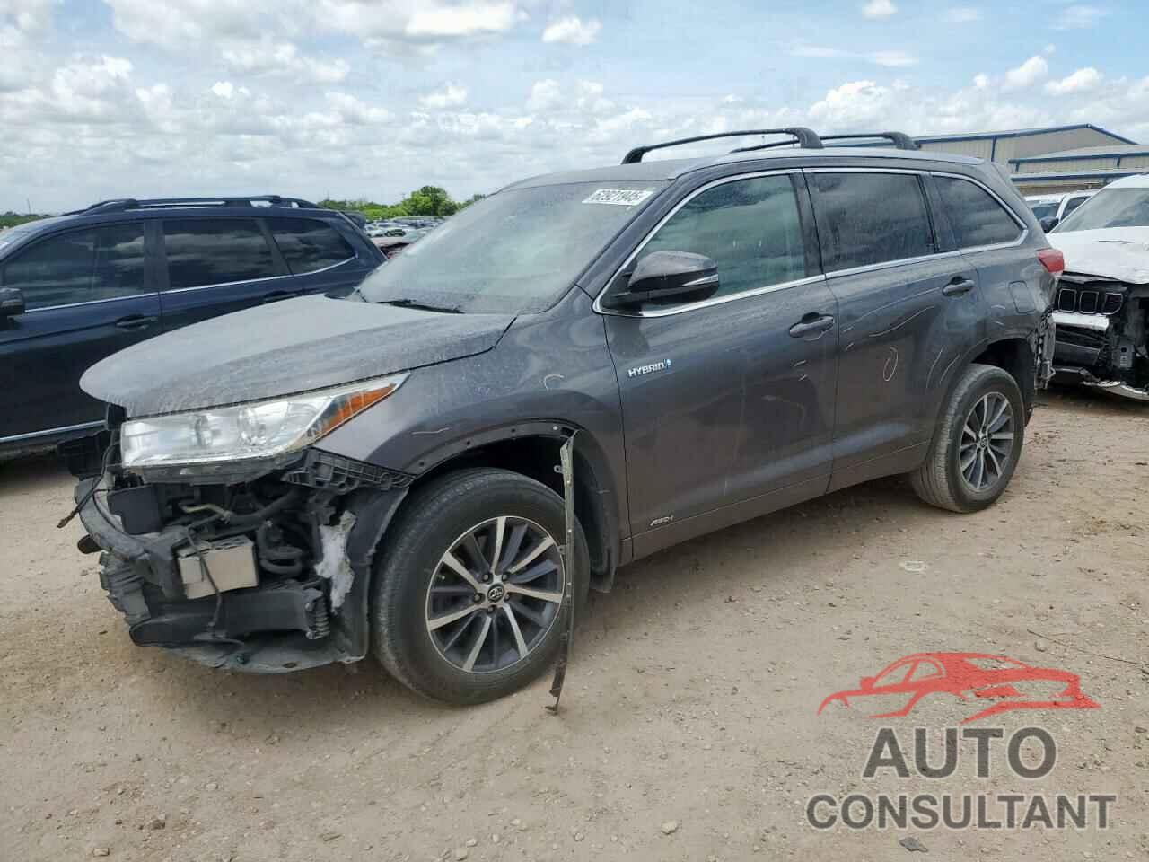 TOYOTA HIGHLANDER 2017 - 5TDJGRFH7HS022488