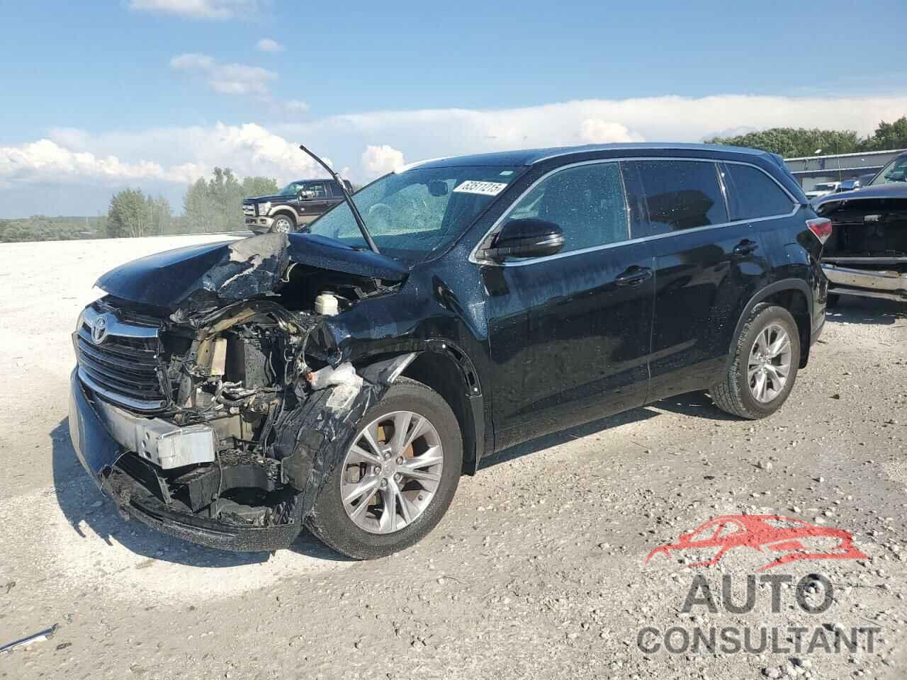 TOYOTA HIGHLANDER 2015 - 5TDJKRFH6FS127700