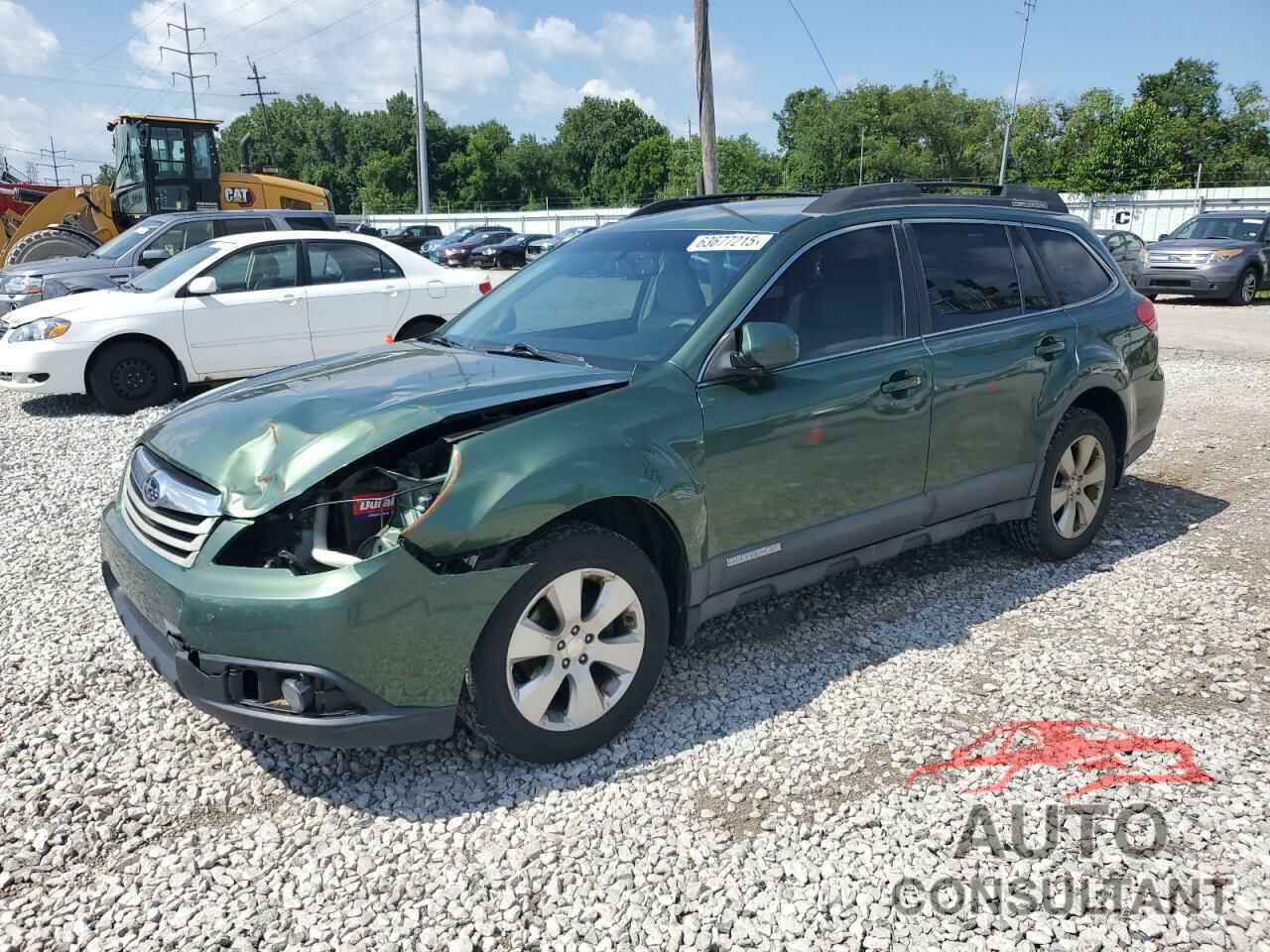 SUBARU OUTBACK 2011 - 4S4BRBCC2B3324838