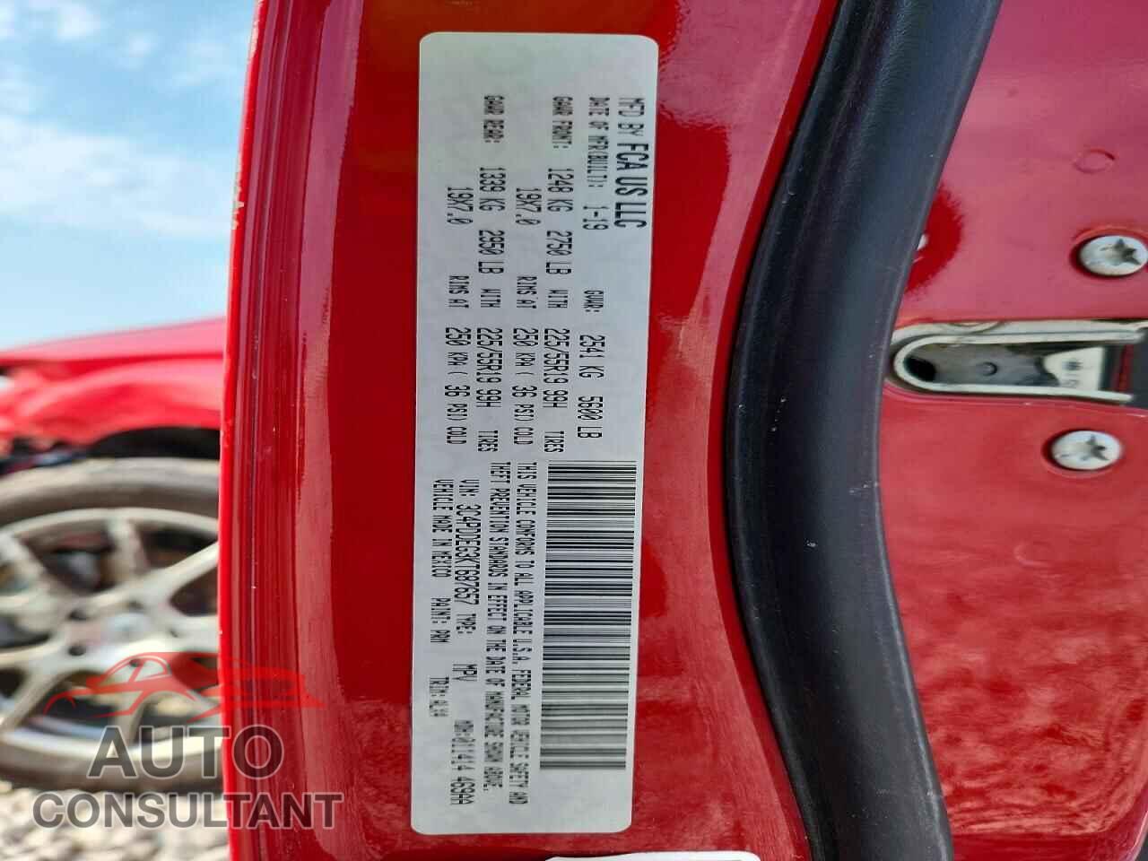 DODGE JOURNEY 2019 - 3C4PDDEG3KT687657