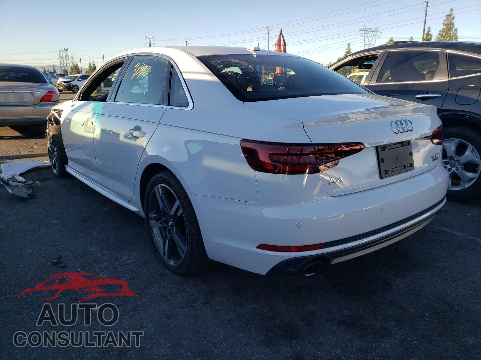 AUDI A4 2018 - WAUENAF47JA024506
