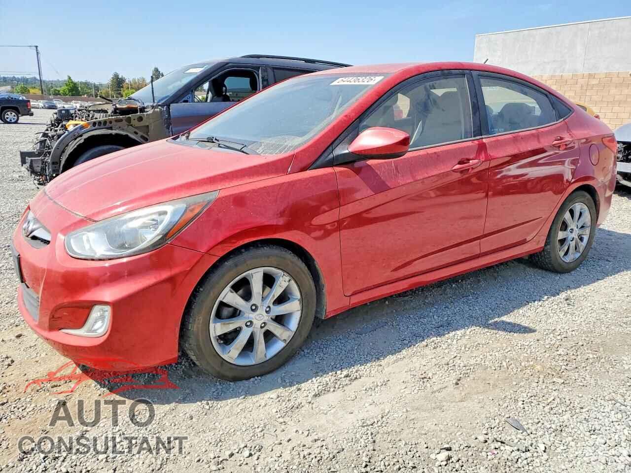 HYUNDAI ACCENT 2012 - KMHCU4AE3CU057109