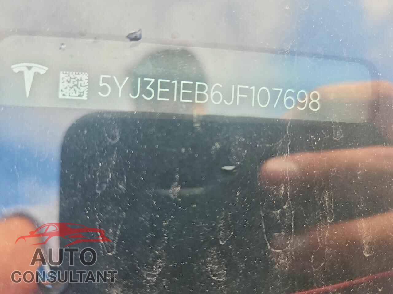 TESLA MODEL 3 2018 - 5YJ3E1EB6JF107698