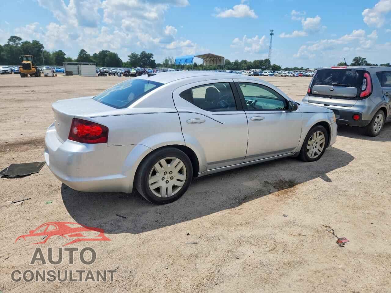 DODGE AVENGER 2012 - 1C3CDZAB6CN103134