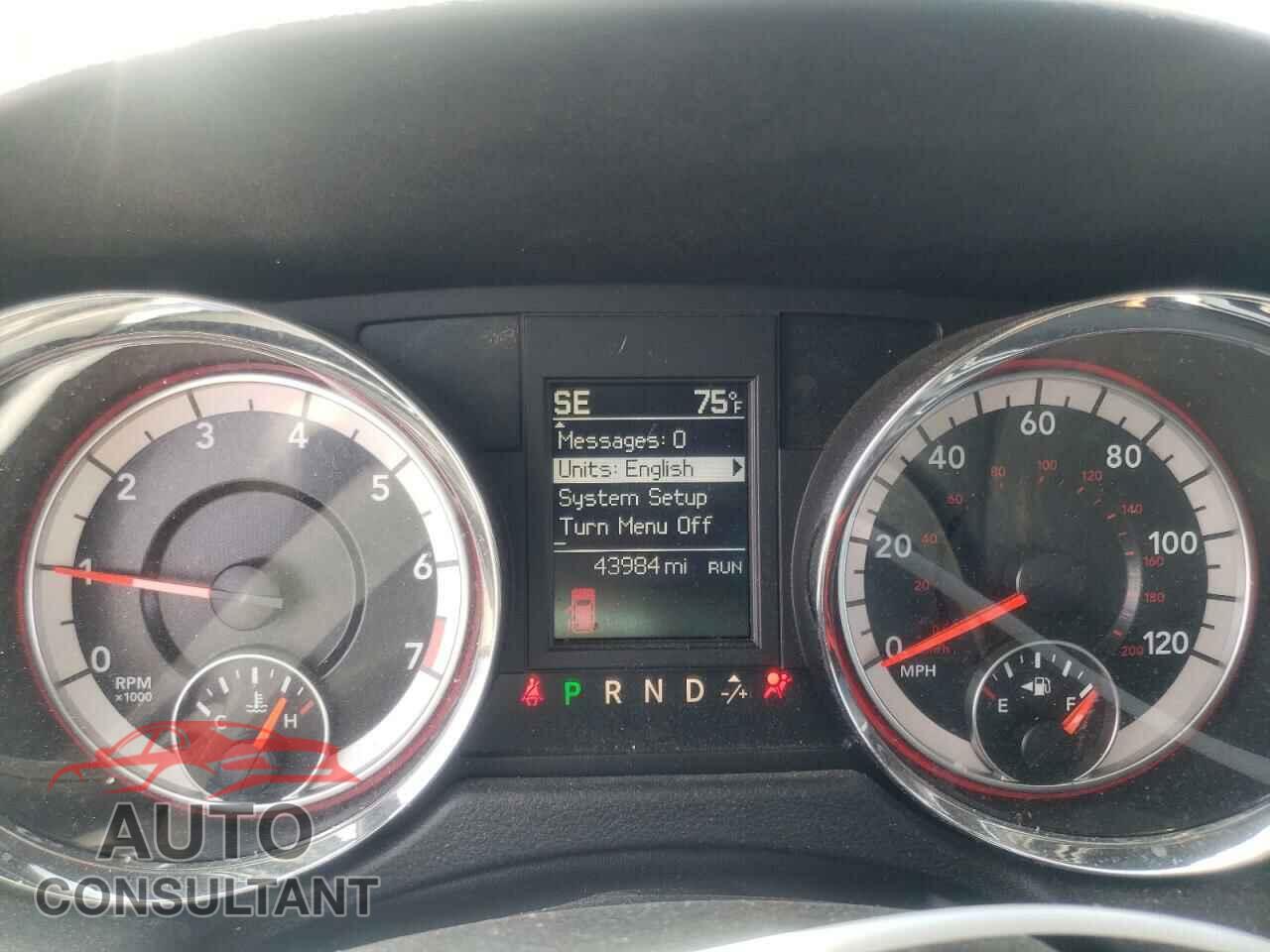 DODGE CARAVAN 2016 - 2C4RDGEG6GR225968