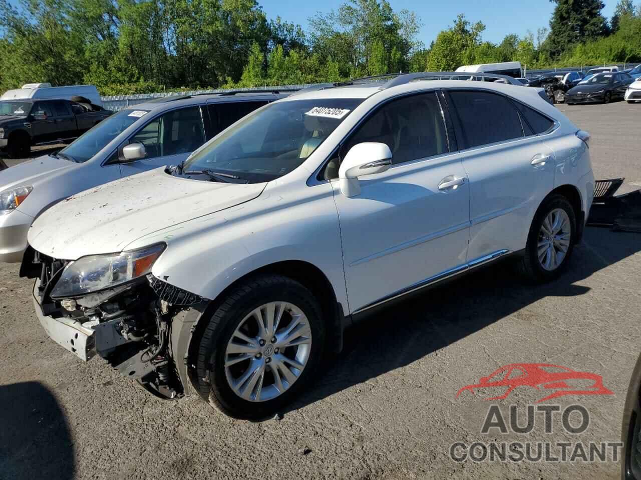 LEXUS RX450 2012 - JTJBC1BA1C2435790