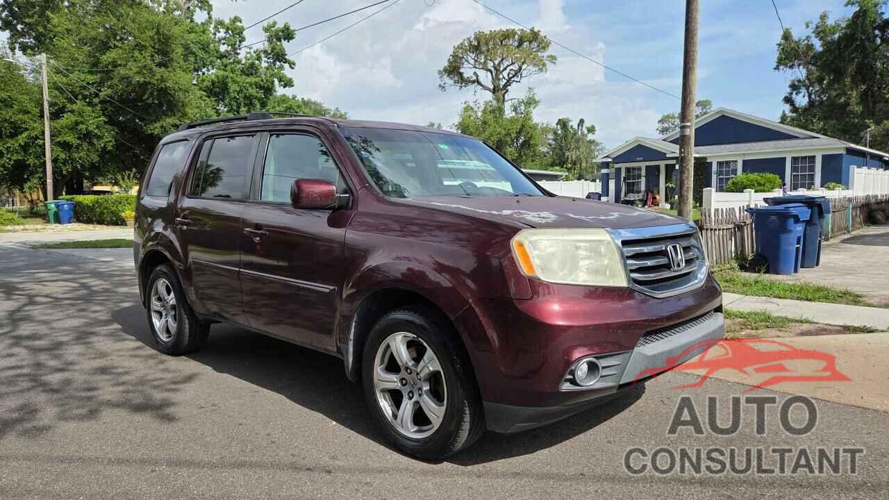 HONDA PILOT 2014 - 5FNYF3H51EB013920