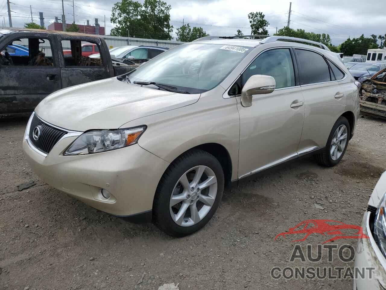 LEXUS RX350 2012 - 2T2ZK1BA5CC077143