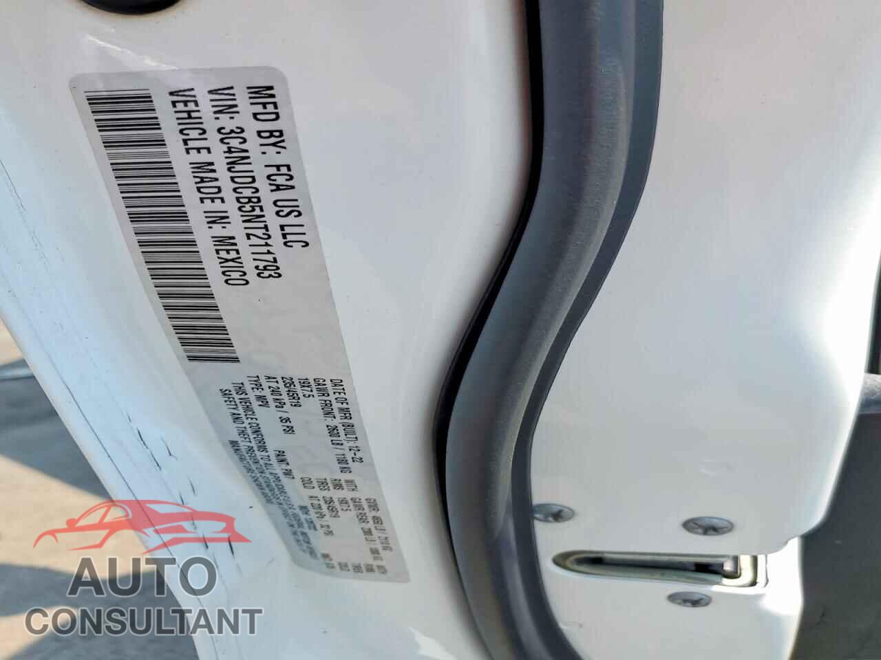 JEEP COMPASS 2022 - 3C4NJDCB5NT211793