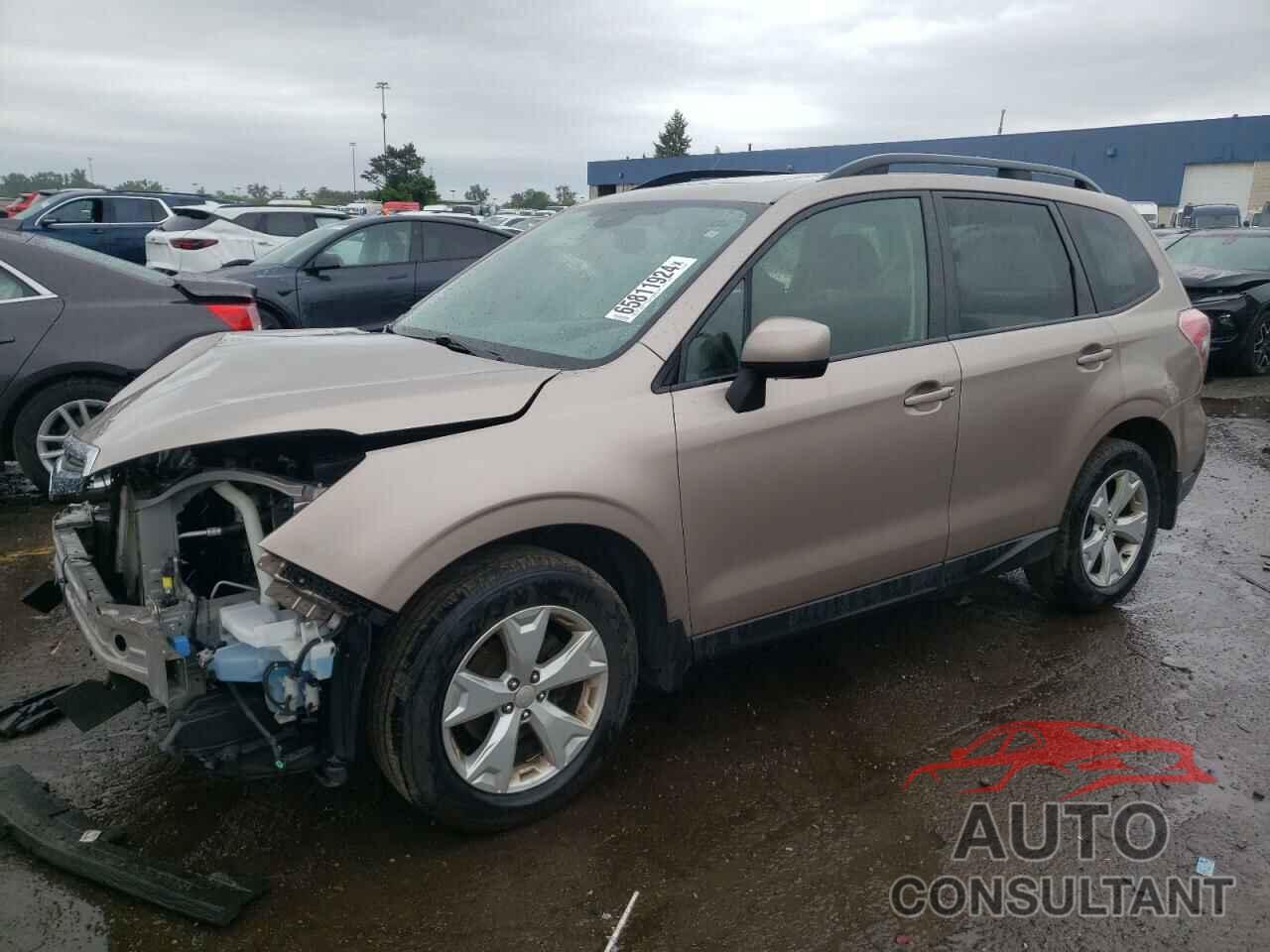 SUBARU FORESTER 2016 - JF2SJAFC2GH568986