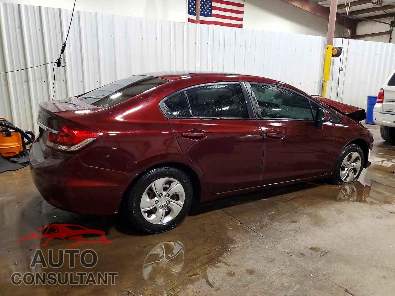 HONDA CIVIC 2013 - 19XFB2F50DE284200