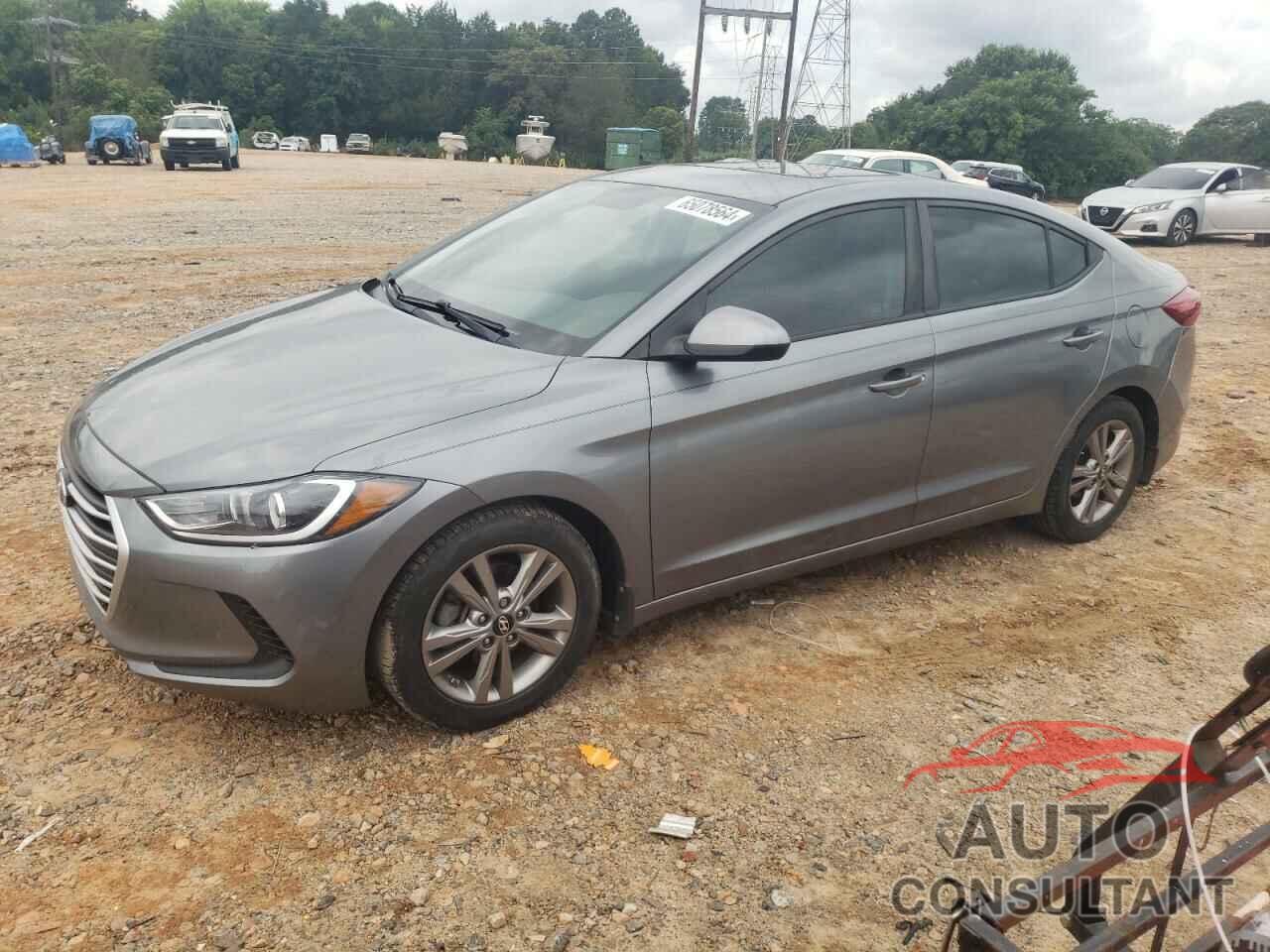 HYUNDAI ELANTRA 2018 - KMHD84LF3JU477769