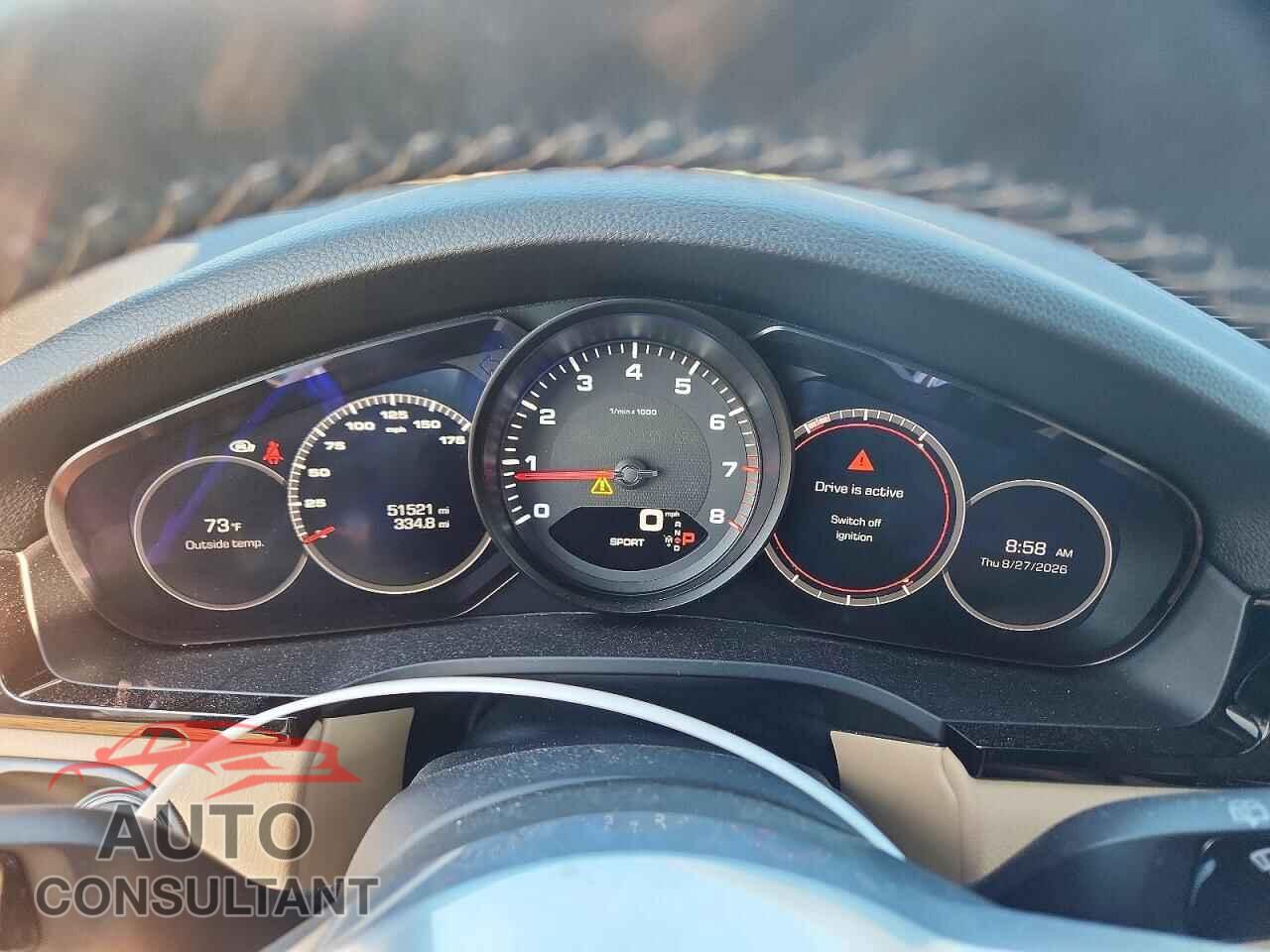 PORSCHE CAYENNE 2019 - WP1AA2AY3KDA06726