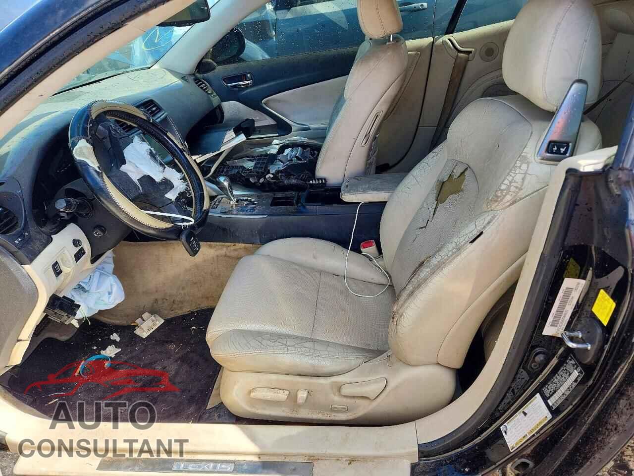 LEXUS IS 2010 - JTHFE2C26A2504822