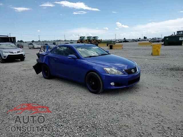 LEXUS IS 2010 - JTHFE2C29A2500358