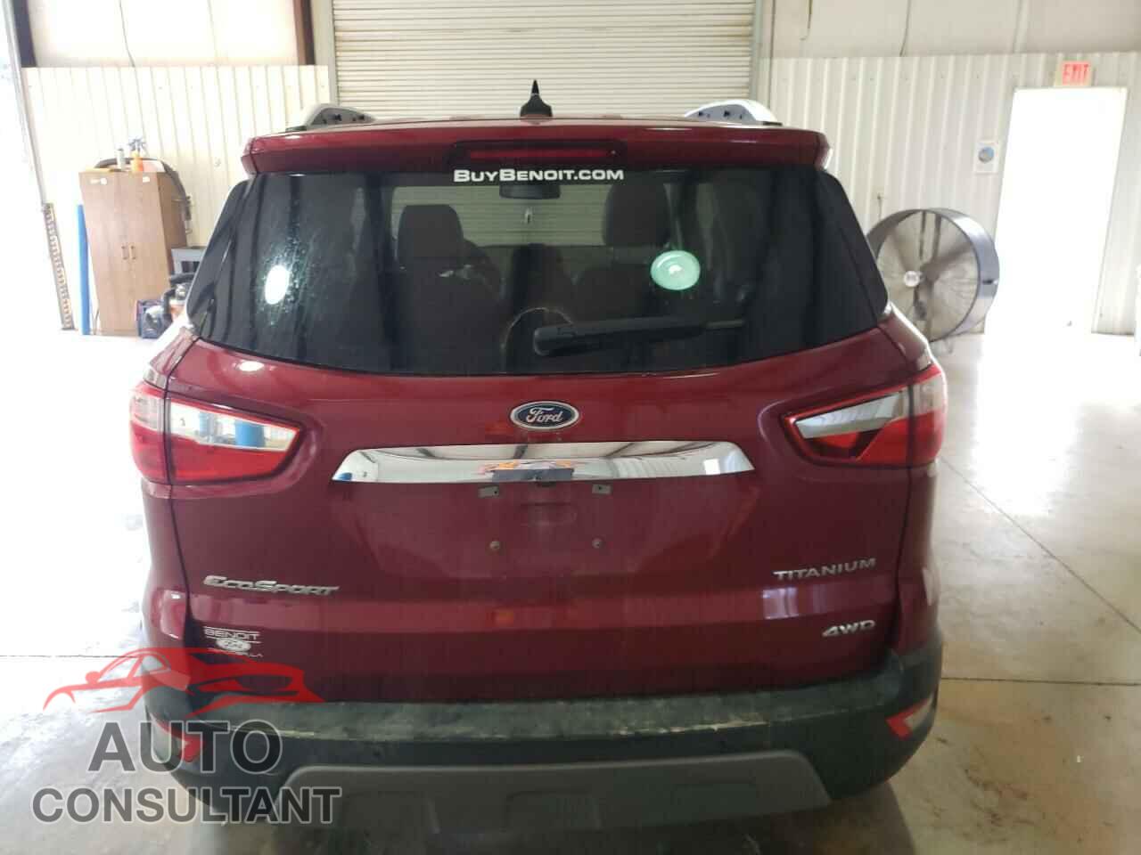 FORD ECOSPORT 2021 - MAJ6S3KL2MC407387