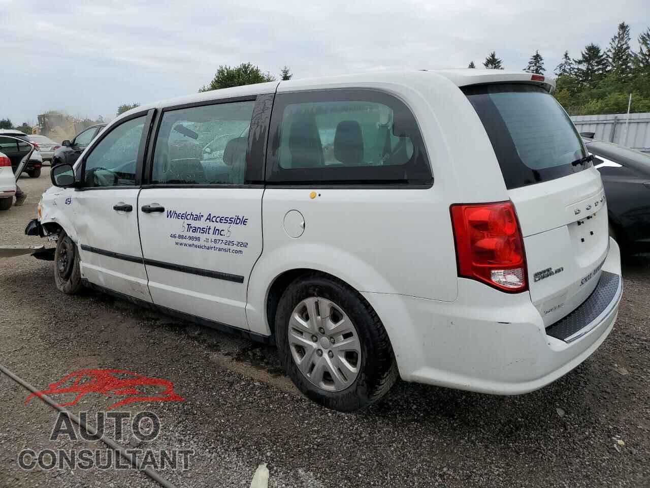 DODGE CARAVAN 2016 - 2C4RDGBG8GR367954