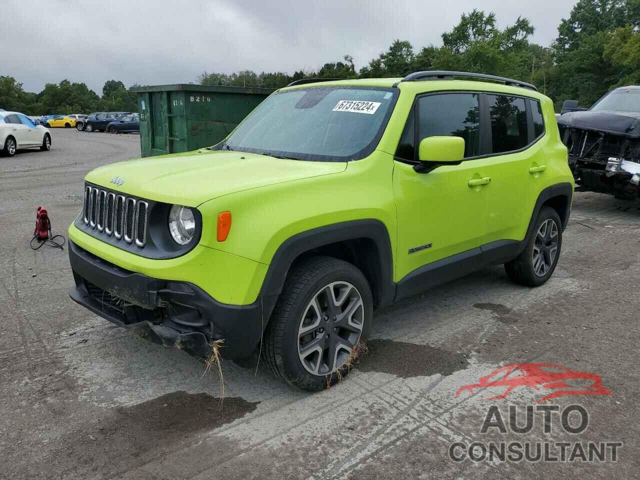 JEEP RENEGADE 2018 - ZACCJBBB9JPH99972