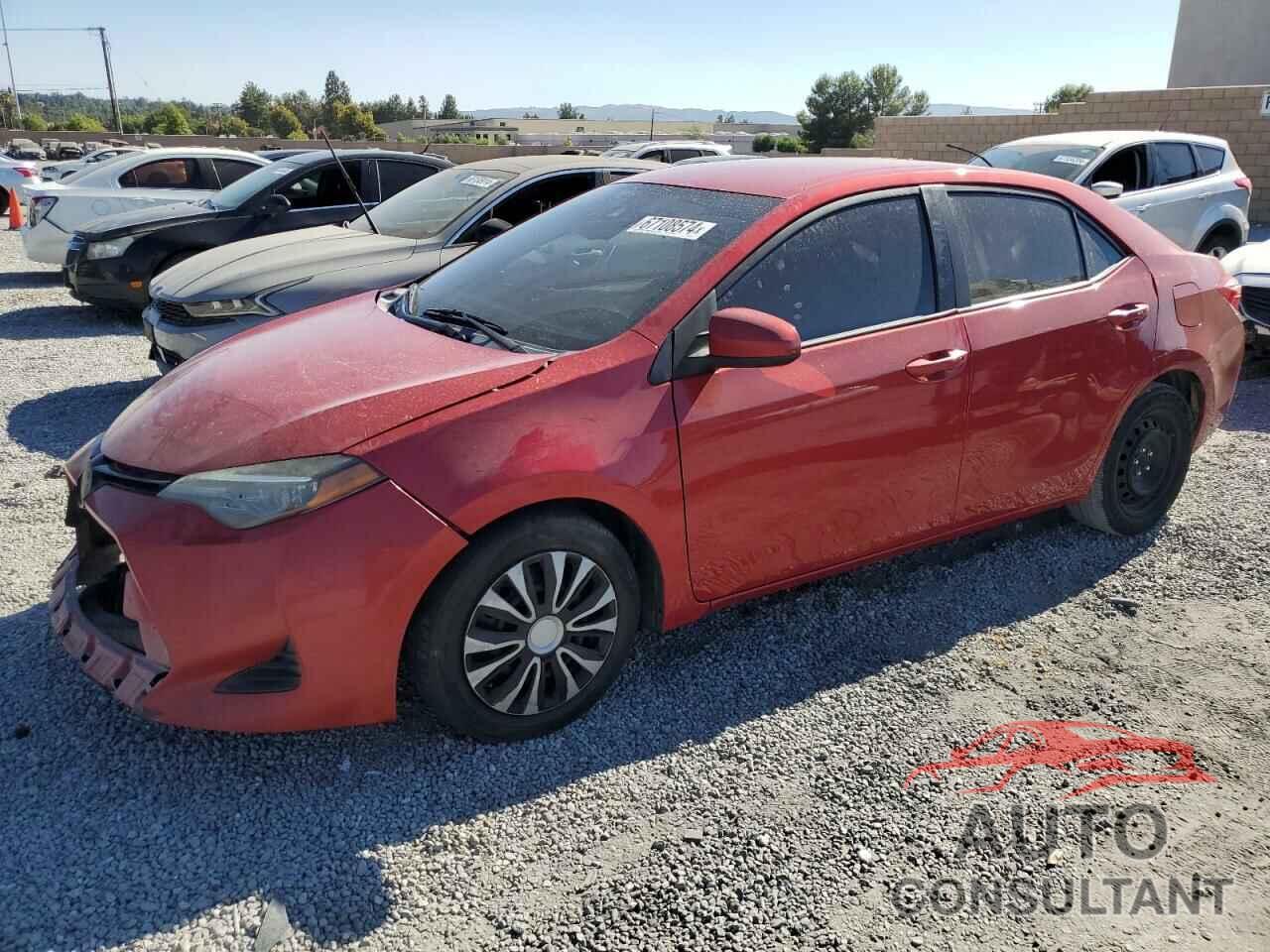 TOYOTA COROLLA 2018 - 2T1BURHE8JC066496