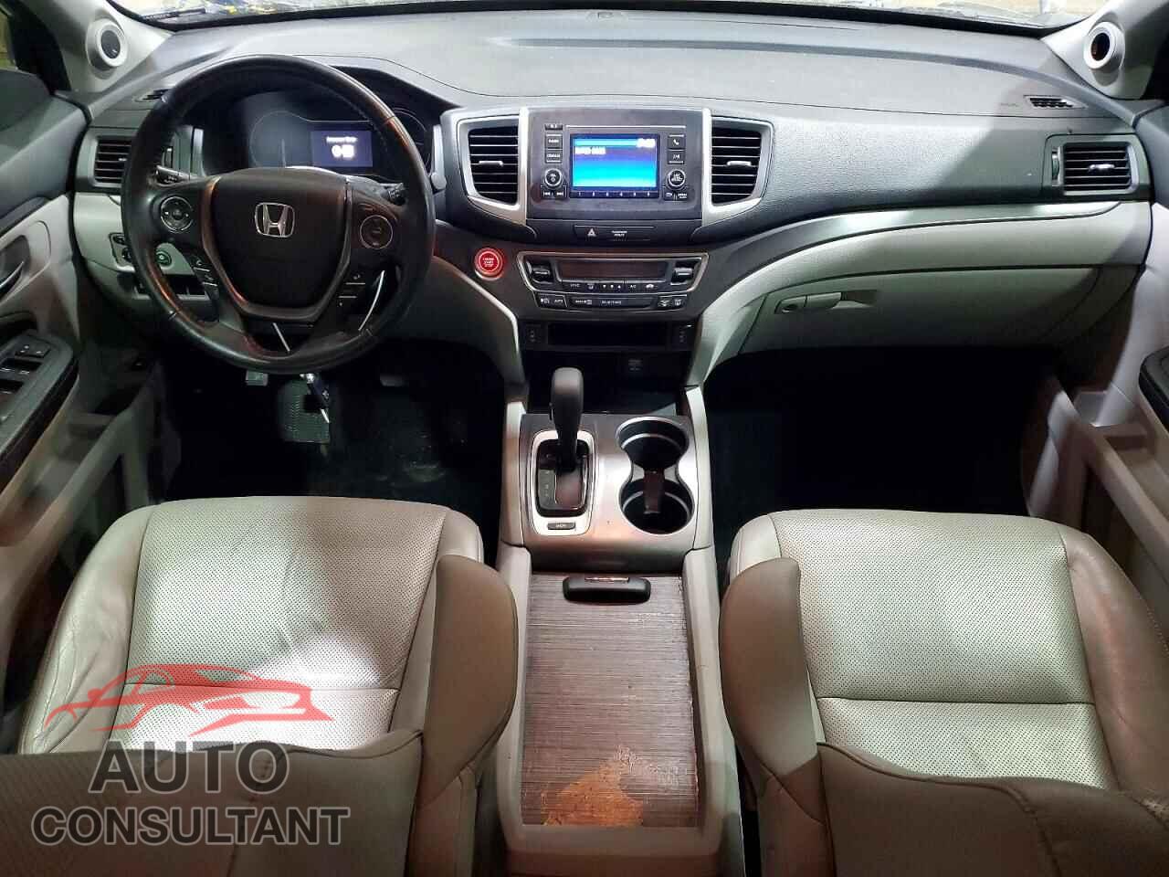HONDA RIDGELINE 2017 - 5FPYK2F54HB005153