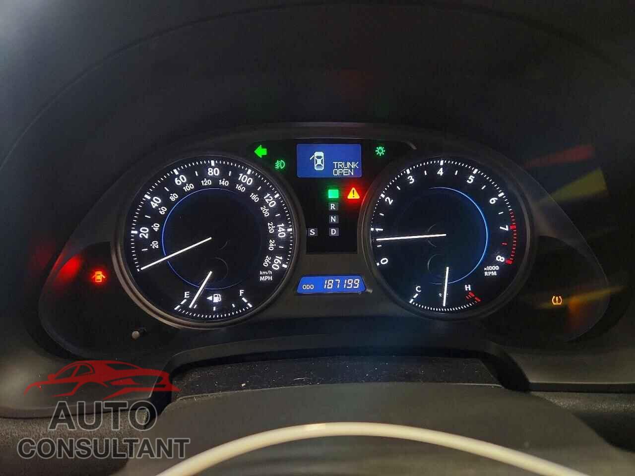 LEXUS IS 2010 - JTHCF5C29A2034772