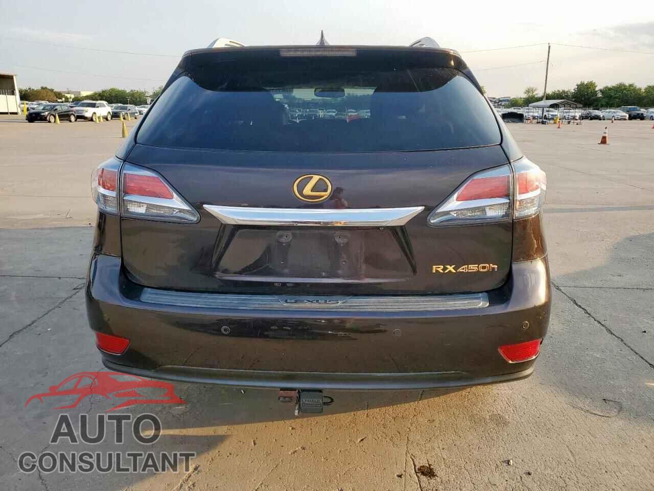 LEXUS RX450 2014 - JTJBC1BA5E2067309